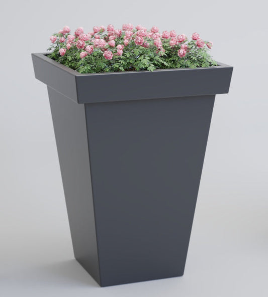 Tall Tapered Square Planters